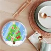 6Pcs/set Diamond Painting Christmas Water Proof Coaster Cup Cushion