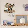 (US Local)Horse 3 Hooks Diamond Painting Hook Rail Diamond Art Hanging Hooks Kit