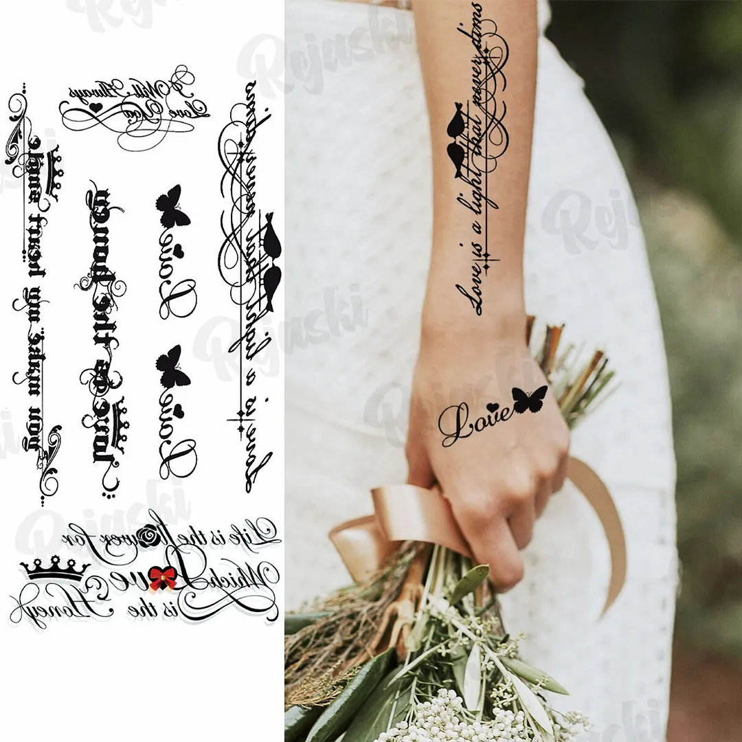 Sdrawing Thorns Temporary Tattoos For Adults Men Realistic Totem Maori Lion Compass Flower Tiger Fake Tattoo StickerArm Tatoos DIY