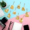 >SALE<9PCS Double Sided Special Shape Diamond Art Keyring (Pumpkin Sunflower Candle)