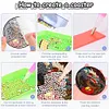 8PCS Wooden Diamond Painting Coasters Kits for Adults Kids Beginner (Dragon)