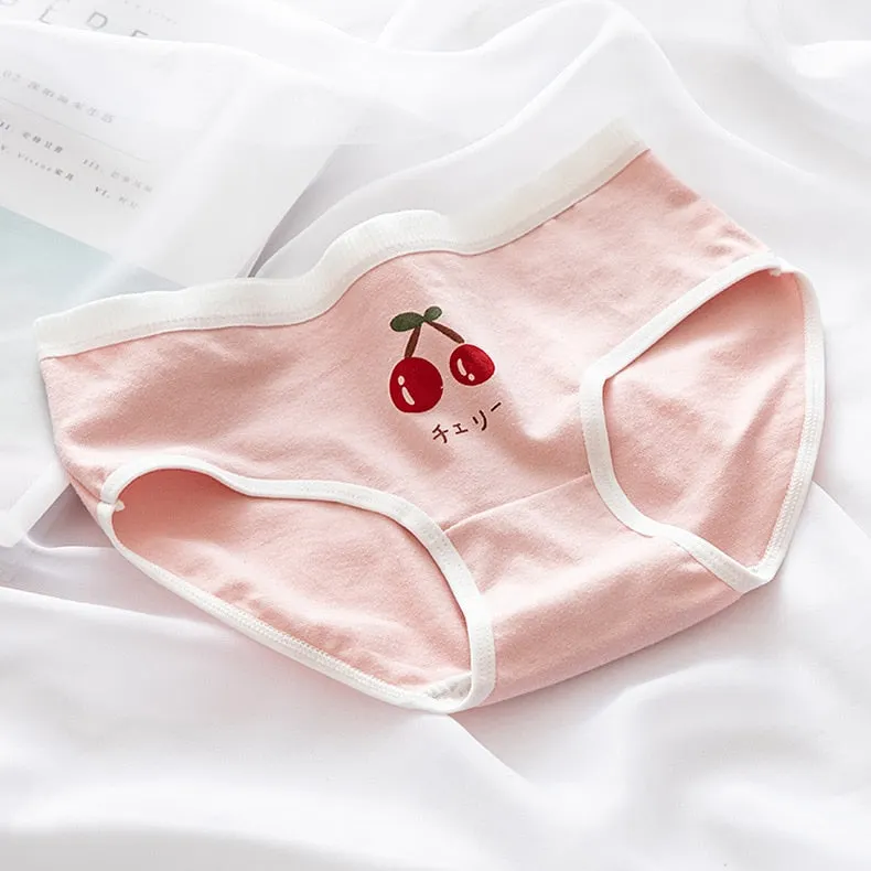 Women's Cotton Underwear Sexy Floral Panties Girl Cute Underwear Mid Waist Seamless Comfortable Briefs  Female Lingerie