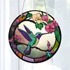 DIY Crystal Diamond Painting Double Sided Effect  Hamminbird Pendant Home Garden Hanging Kit