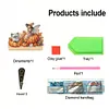 Wooden Halloween Pumpkin Elf 3 Hooks Diamond Painting Hook Rail DIY Craft Decor