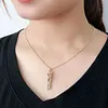 18K Gold-Plated | Elegant Couple Hug Heart Pendant Necklace Romantic Jewelry Gift for Women