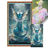Pok&eacute;mon-11CT Stamped Cross Stitch 40*70cm/15.75*27.56in (Big Size)