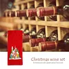 5D DIY Special Shaped Drill Diamond Painting Christmas House Wine Bottle Bags Covers Kits