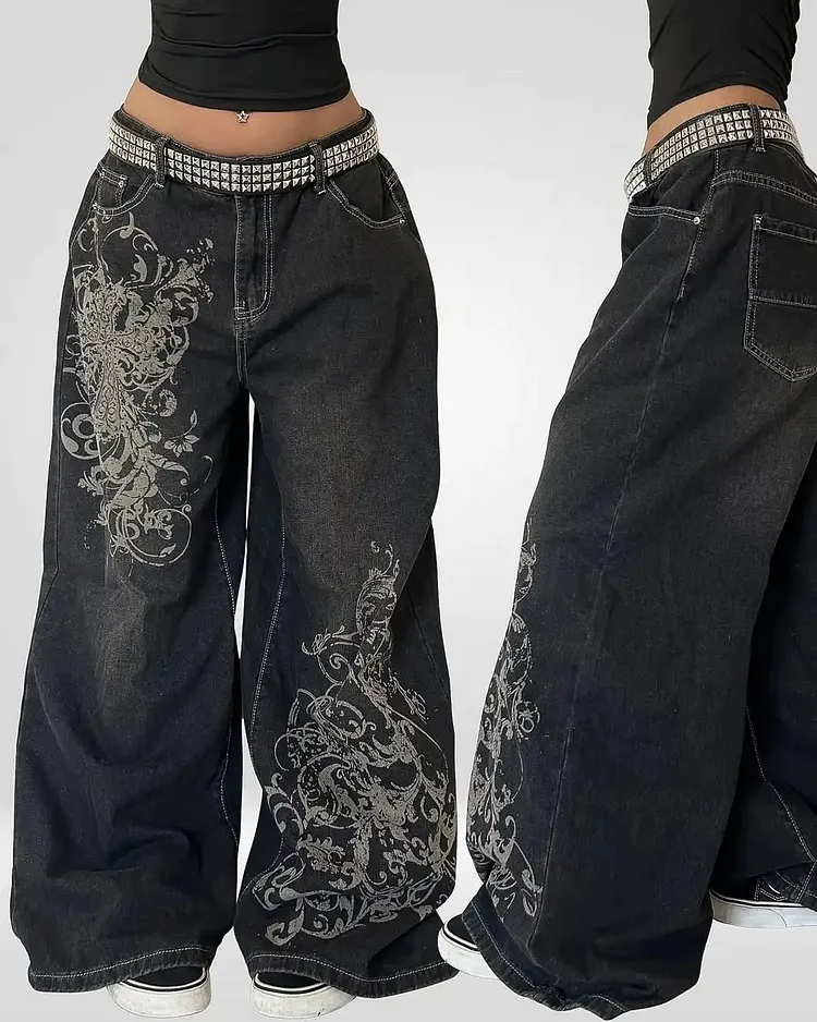 Casual Wide Leg Pants