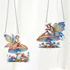 2Pcs Fairy - 5D DIY Craft Pendant