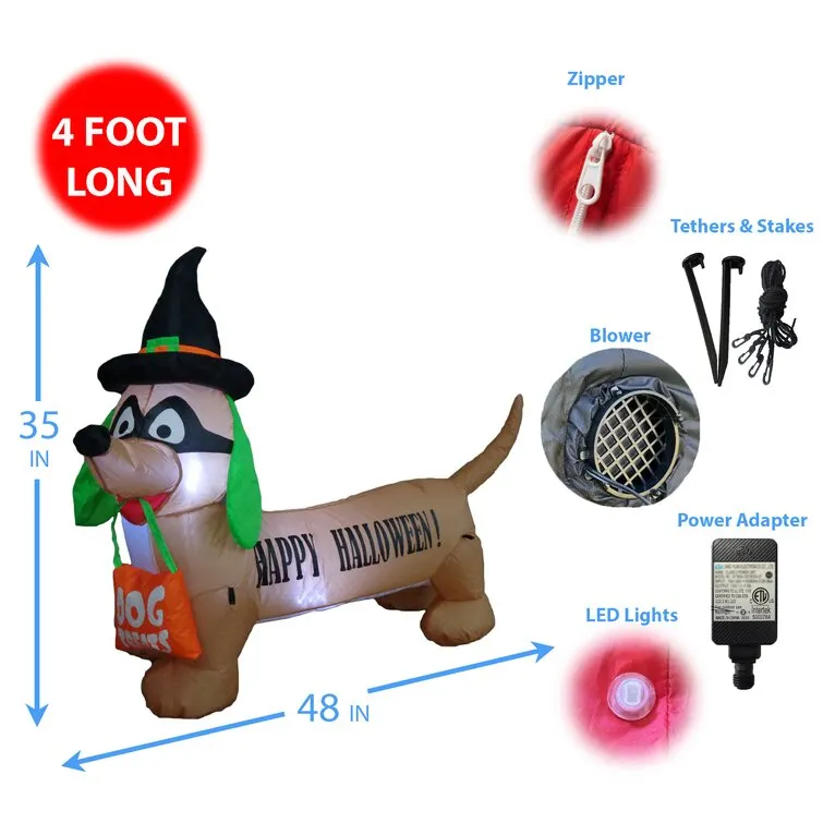 Inflatable Dog Indoor/Outdoor Decoration