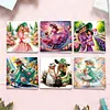 6pcs Diamond Painting My Dearest Mother Greeting Card with Envelope for Family Friends Holiday Gift Congratulations