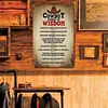 Cowboy Words Of Wisdom - Vintage Metal Signs - 20*30cm/30*40cm - Western&Warning