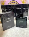 ZESTAW 3 Importowane perfumy - Sauvage Dior | Niebieski Chanel | 212 VIP Preto + ekskluzywny prezent