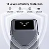 Q Pai Robot Magnetic Wireless Stand Power Bank Qi 7.5W Wireless Power Bank PD 20W USB C Battery Pack With Foldable Stand And TFT Display