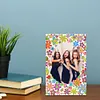 Special Shape Simple Flowers Table Top Diamond Painting Frame Kits for Families