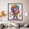 Aircraft Navigator-14CT Stamped Cross Stitch Kit(43x46cm)