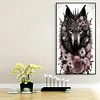 5D DIY Full Round Drill Diamond Painting Wolf Kit Art Home Decoration (NH3249)