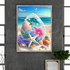 Beach - Round AB Drills Diamond Painting(35x45cm)