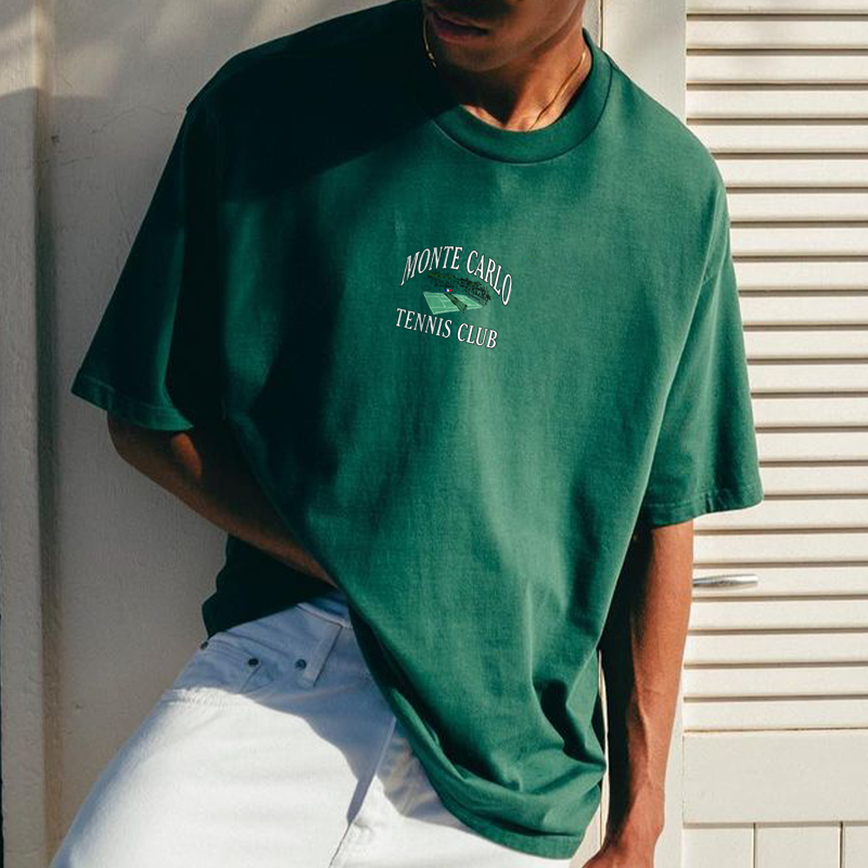 Men's Tennis Club Short Sleeve T-Shirt - Helixace