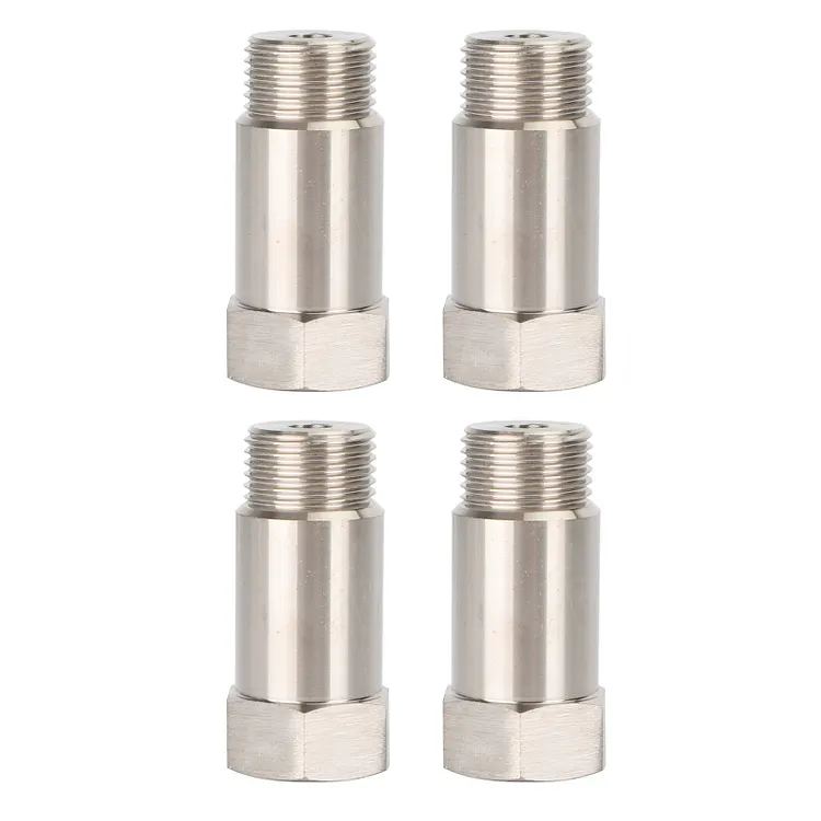 4PCS Sensor Test Pipe Extension Extender Adapter Spacer M18 X 1.5 Bung 45mm Generic