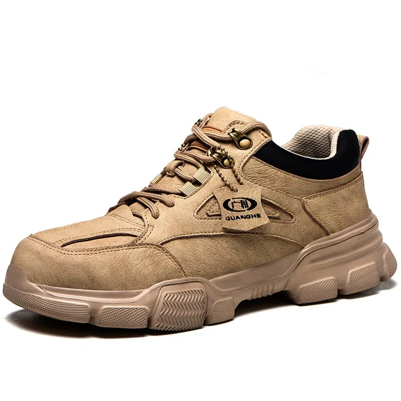 Male Safety Shoes Work Sneakers Indestructible Work Safety Boots Winter Waterproof Shoes Men Steel Toe Shoes Sport Safty Shoes