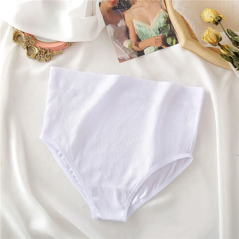 1/2PCS High Waist Panties Seamless Underwear for Women Sexy Briefs Female Underpants Ladies Panties Intimates Lingerie Pantys