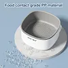 Ultrasonic Fruit and Vegetable Washing Machine Vegetables Cleaning Basket