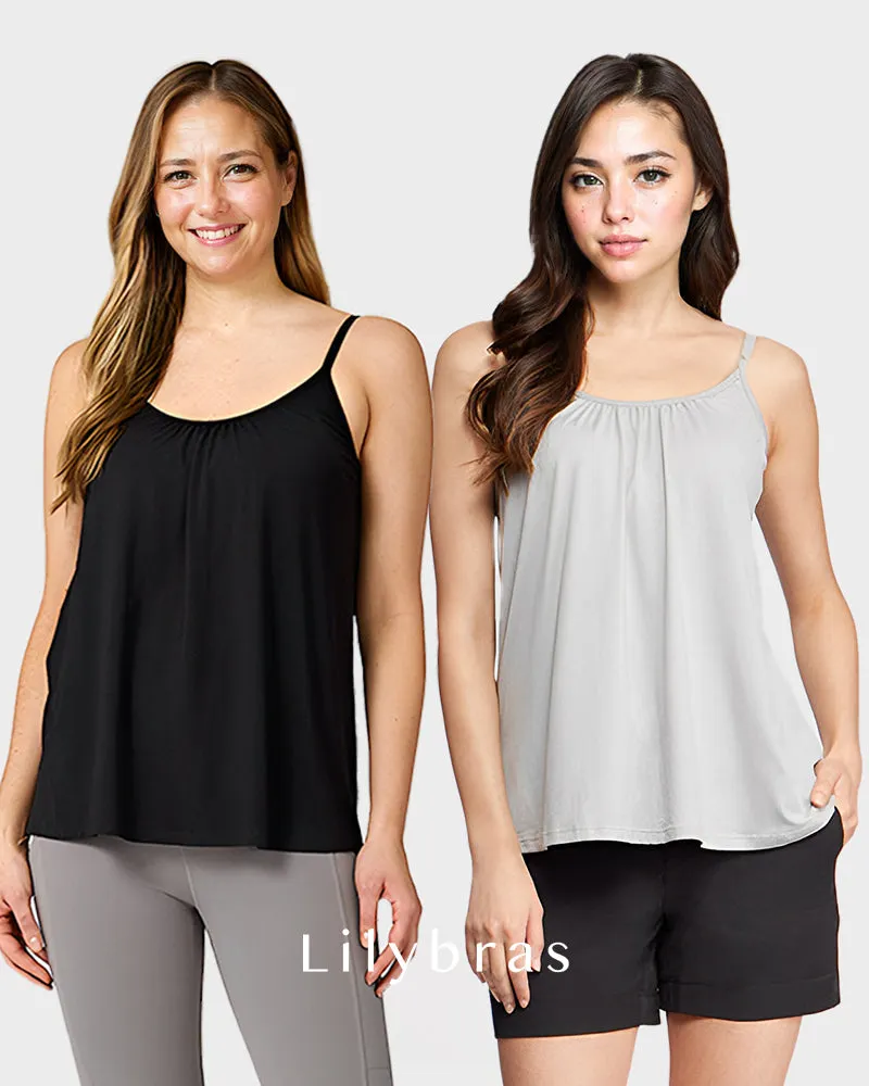 Women&rsquo;s Fly Free Cooling Cami with Built-in Bra