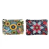 (US Local)DIY Diamond Art Diamond Dot Card Pack Diamond Painting Coin Pouch (Sunflower)