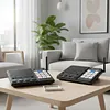 2Pcs Intercoms Wireless 2000m Long Range Room to Room Intercom System with Group Call & Monitor Function for House Business Office Elderly