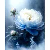 (Multi Style)[Multi-Style]Peony-Full Embroidery 3 strands 11CT Stamped Cross Stitch-40*53CM