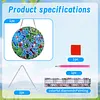 Diamond Painting Acrylic Single-Sided Drill Flower Pendant Window Hanging Ornament
