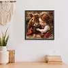 Diamond Painting-DIY Full Round Drill Girl And Animal