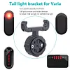 Bike Taillight Bracket Saddle Mount for AirTag Locator for Garmin Varia Radar