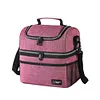 Insulated Lunch Bag Double Deck Lunch Box for Work Camping Hiking Beach Picnic