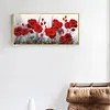 (US Local)Poppy-Paint By Numbers Kit(80x40cm)