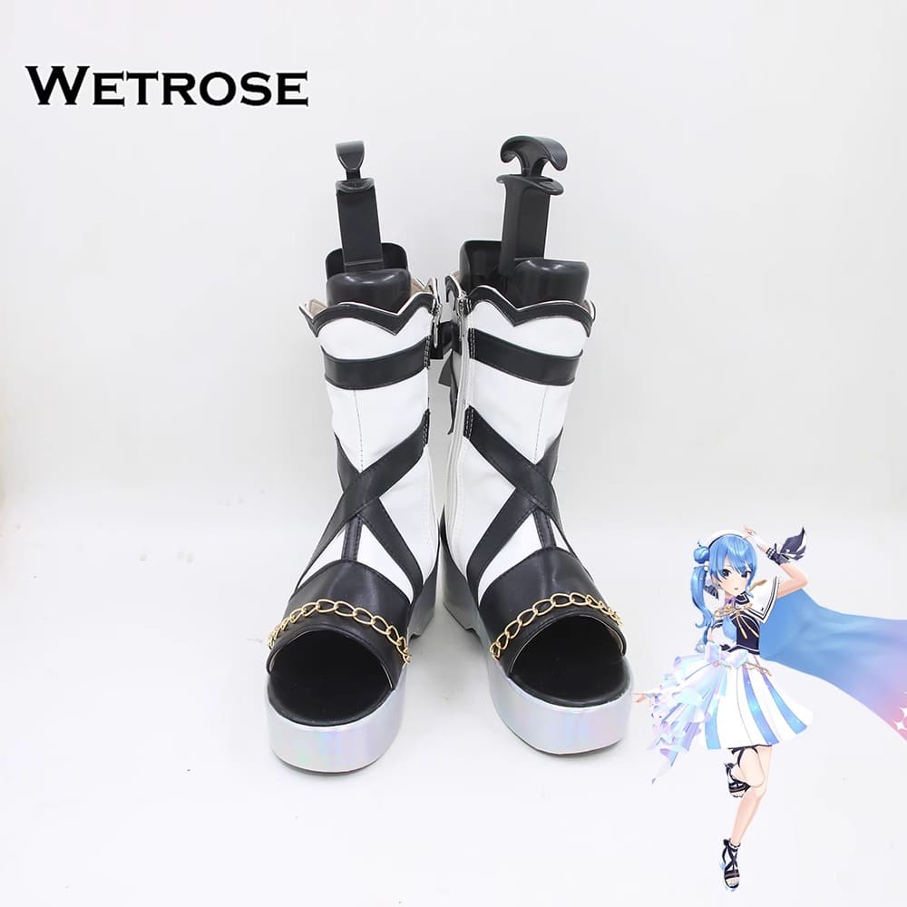 [Wetrose] Pre-Order Hololive JP Vtuber Hoshimachi Suisei New Outfit Cosplay Shoes