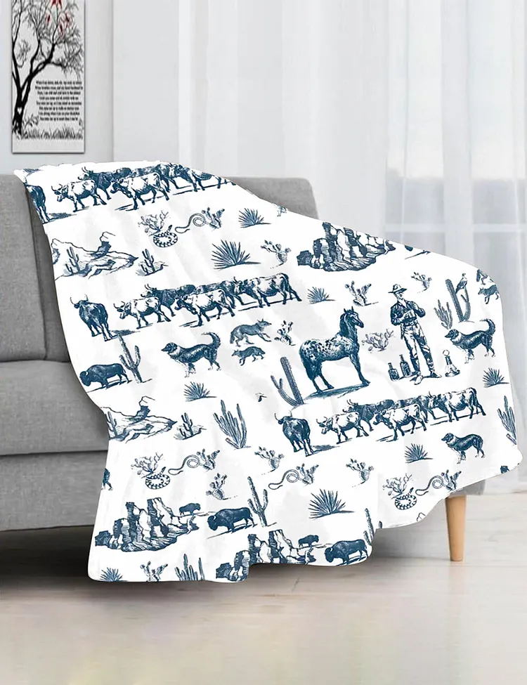 Wild West Adventure Blanket