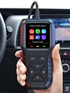 OBD2 Scanner Diagnostic Tool Car Code Reader with Battery Tester Live Data