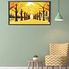 Yellow Leaves - Round Drill Diamond Painting - 80*40CM - Large Size