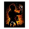 11CT Stamped Iron Man - Cross Stitch Kits~Silhouette cross stitch