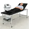 [US Local Warehouse] Medical Exam Table Adjustable Backrest Massage Table with Paper Roll Dispenser Hospital Bed for Home Use Clinic Hospital Tattoo Spa