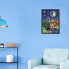 【Limited Stock Sale】Full Cross Stitch Embroidery 14CT Stamped/Counted Sun Cat Needlework Home Ornament(Brand)