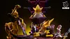 1/20 Scale World Zukan Alakazam Family - Pokemon Resin Statue - North Star Studio