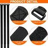 10 Pieces Bike Rack Straps Reusable Adjustable Bicycle Wheel Stabilizer Straps