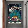 Halloween Teacup-11CT Stamped Cross Stitch 50*70cm/19.69*27.56in(Big Size)