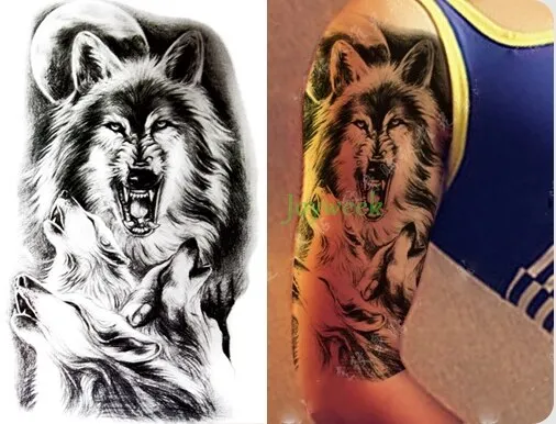 Waterproof Temporary Tattoo Sticker Eagle Wings Fake Tatto Flash Tatoo Back Leg Arm chest belly Large Size for Women girl Men