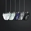 Men Seamless Underwear Ice Silk sexy see-through briefs Underwear Shorts Ultra-thin Mini Bikini