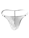 Men's Sexy Transparent Mesh Thong