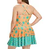 Swimwear Women Sexy Swim Dress Polka Dot Cute Layered Flounce Panel One Pieces Swimming Suits Padded Plus Size Bathing Suit